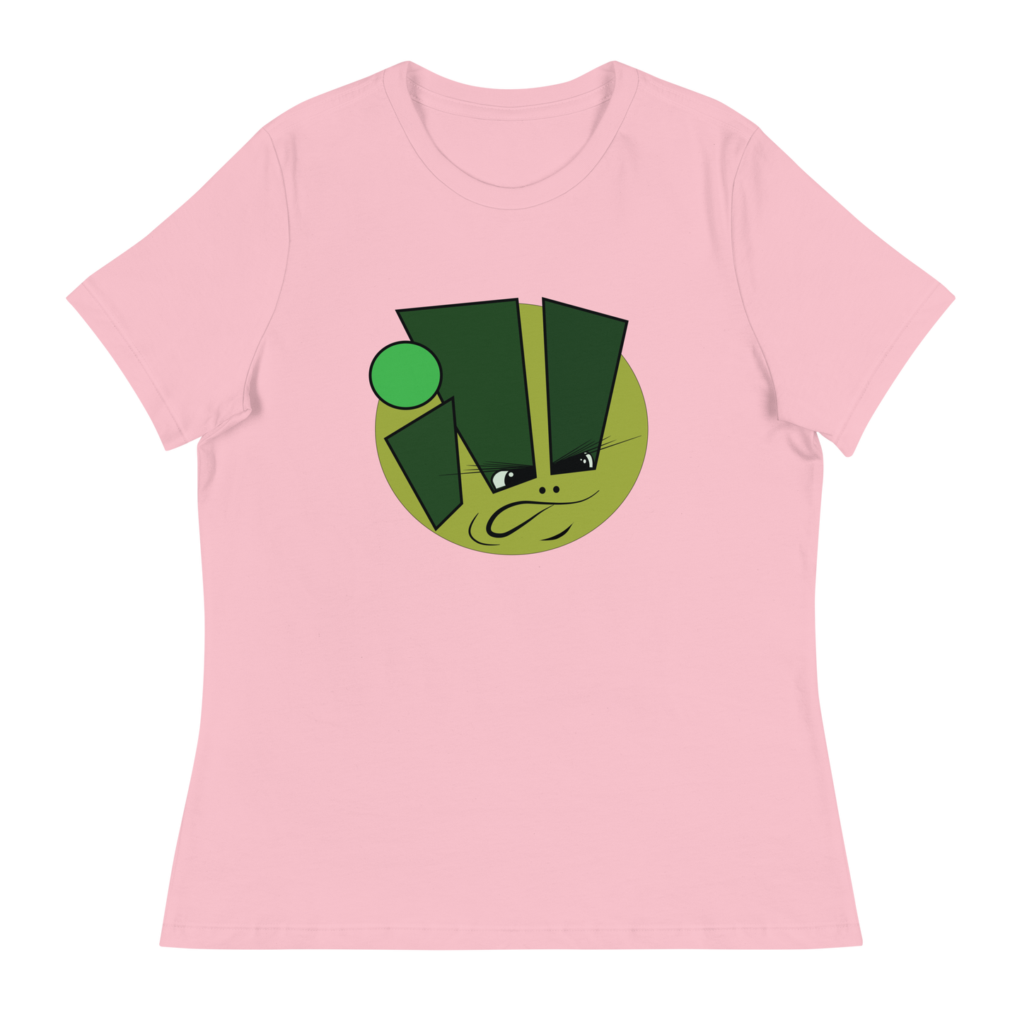 iLL Minds - iLL Face Women's Relaxed T-Shirt - Hip Hop & Rock Style - Soft Cotton Tee