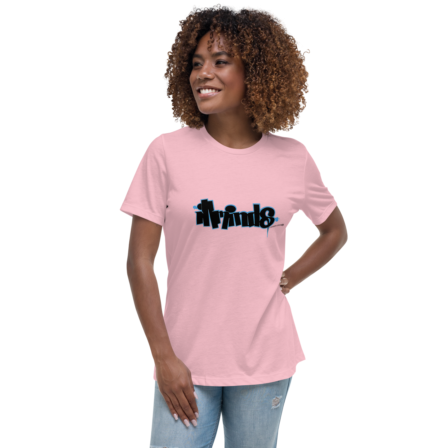 iLL Minds - Garden State Blue Women's T-Shirt | Hip-Hop & Rock Streetwear Tee