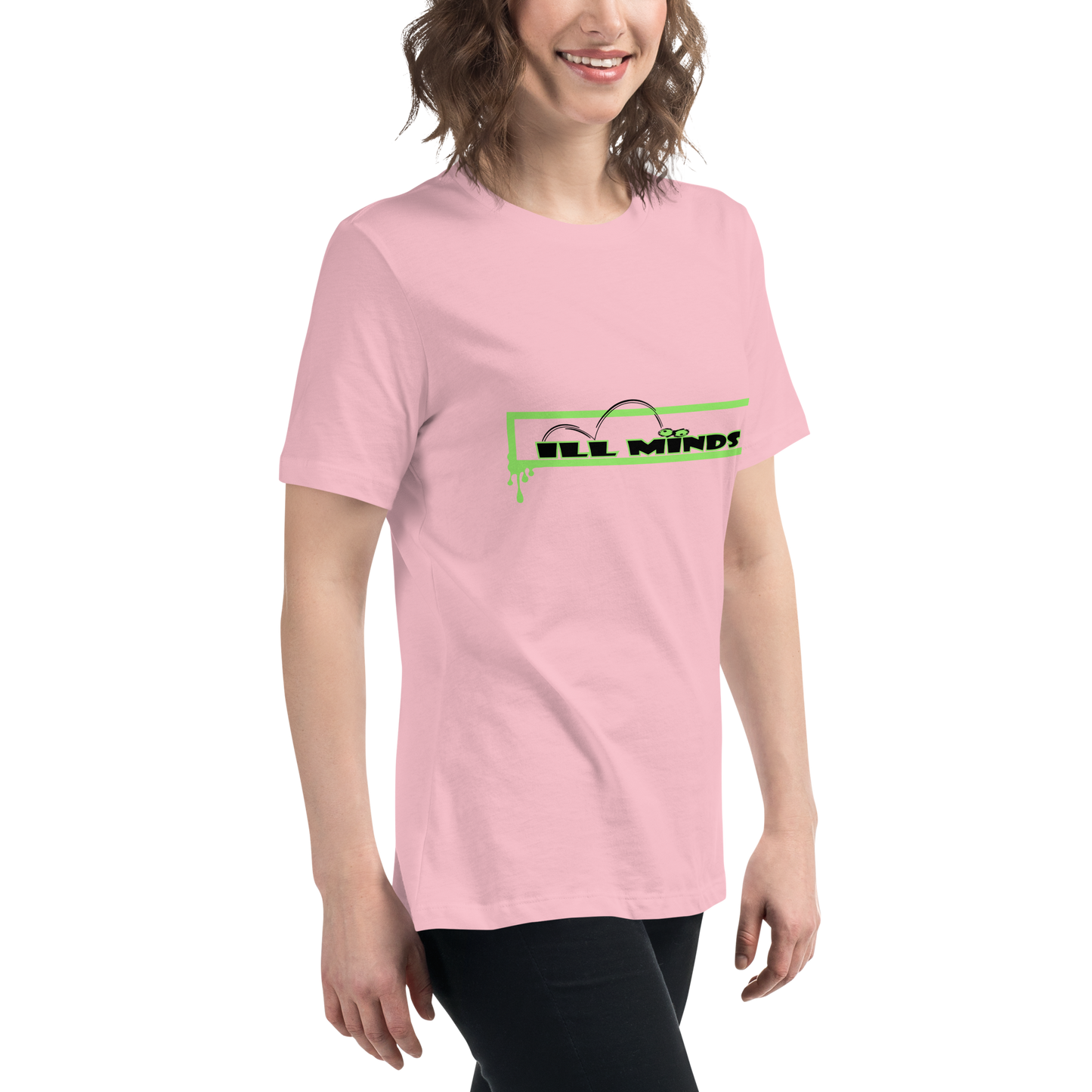 iLL Minds - iLL Eyes - Women's Relaxed Fit T-Shirt – Trendy Hip-Hop Streetwear Tee