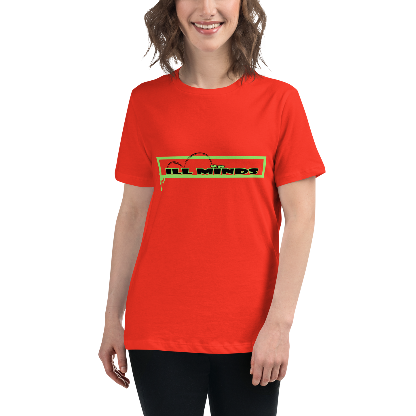 iLL Minds - iLL Eyes - Women's Relaxed Fit T-Shirt – Trendy Hip-Hop Streetwear Tee