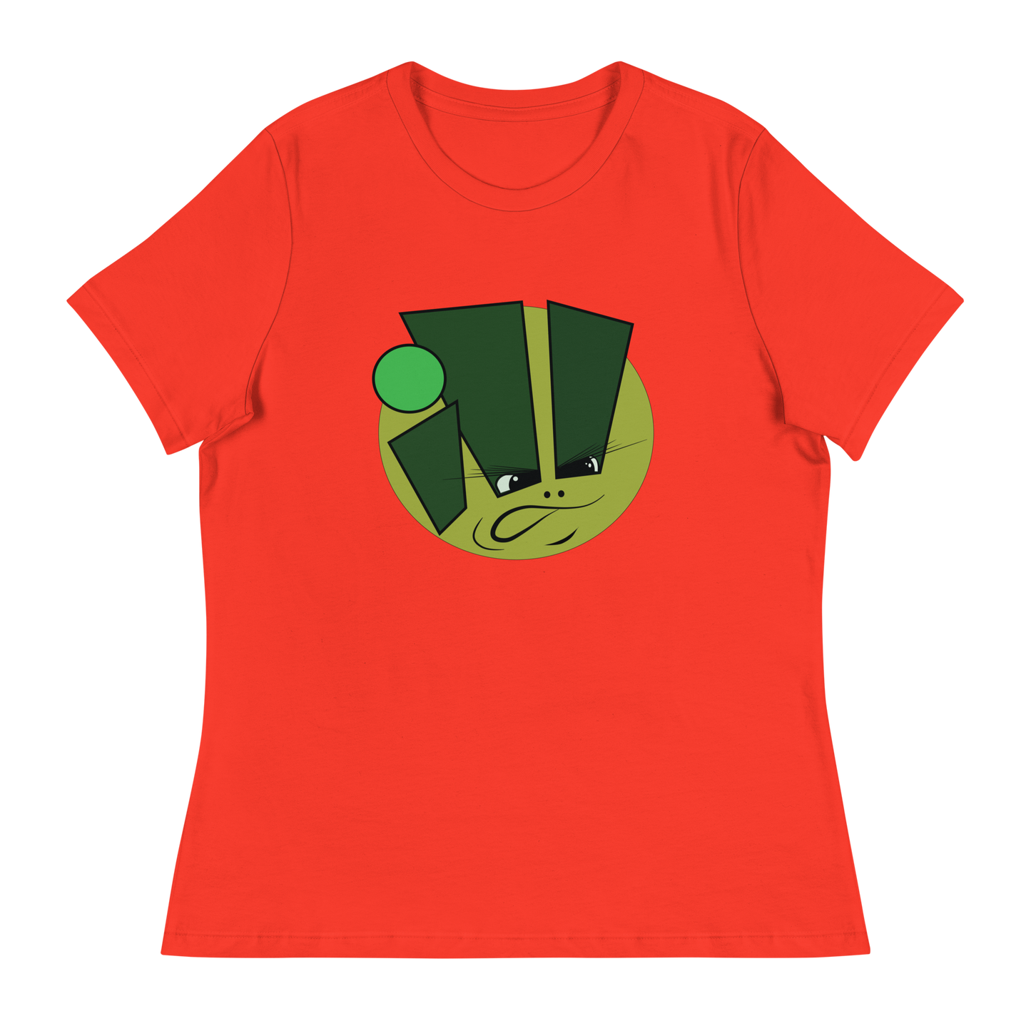 iLL Minds - iLL Face Women's Relaxed T-Shirt - Hip Hop & Rock Style - Soft Cotton Tee
