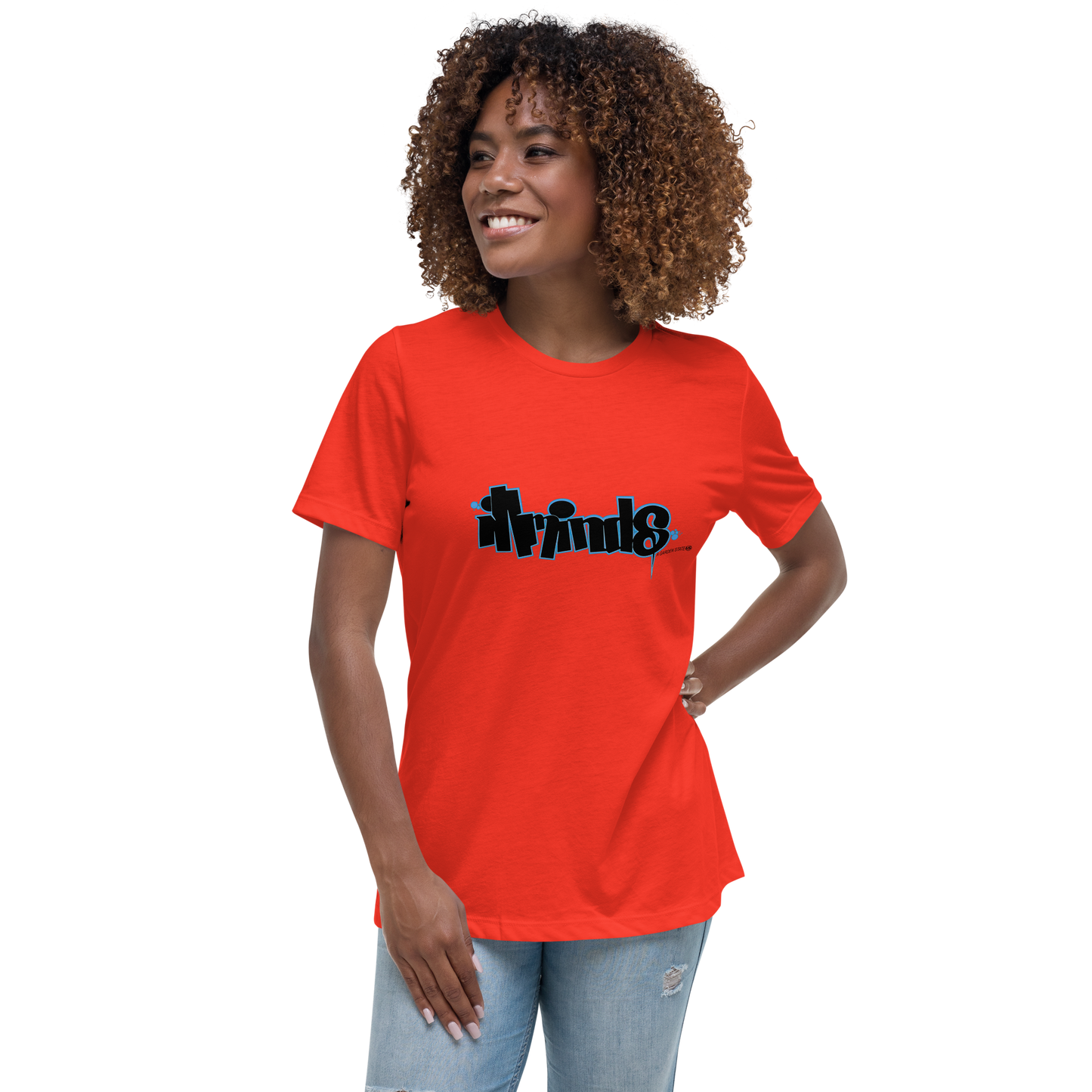 iLL Minds - Garden State Blue Women's T-Shirt | Hip-Hop & Rock Streetwear Tee