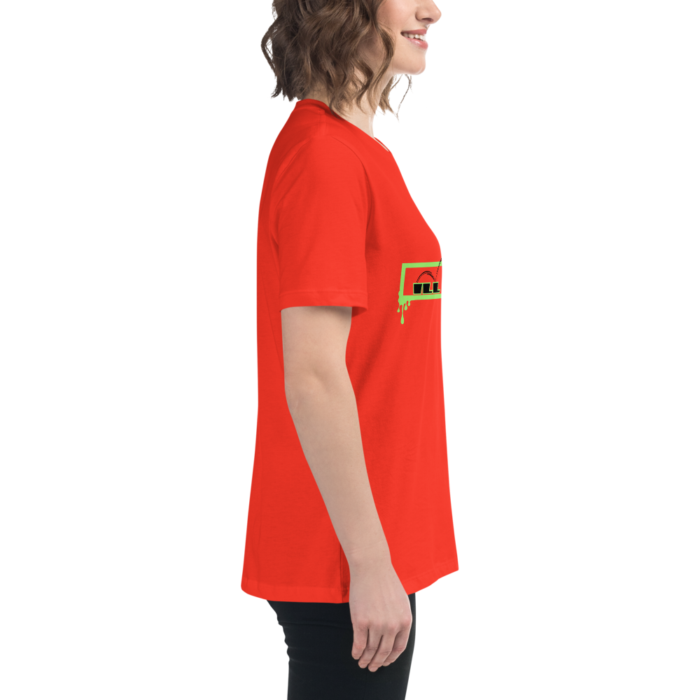 iLL Minds - iLL Eyes - Women's Relaxed Fit T-Shirt – Trendy Hip-Hop Streetwear Tee