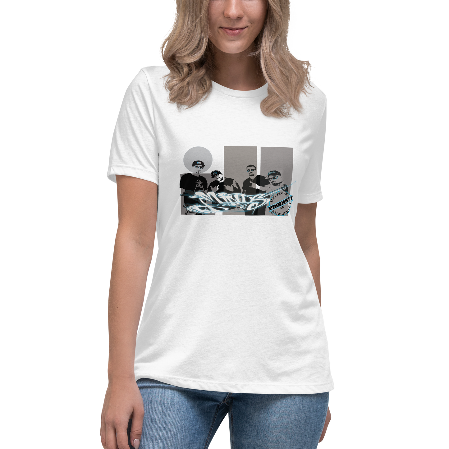 iLL Minds - Banner - Women's Relaxed Fit T-Shirt - Soft Cotton Hip-Hop Style