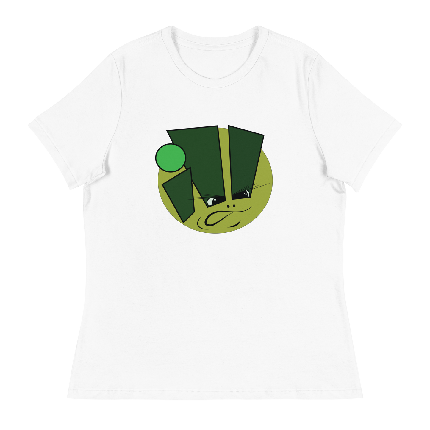 iLL Minds - iLL Face Women's Relaxed T-Shirt - Hip Hop & Rock Style - Soft Cotton Tee